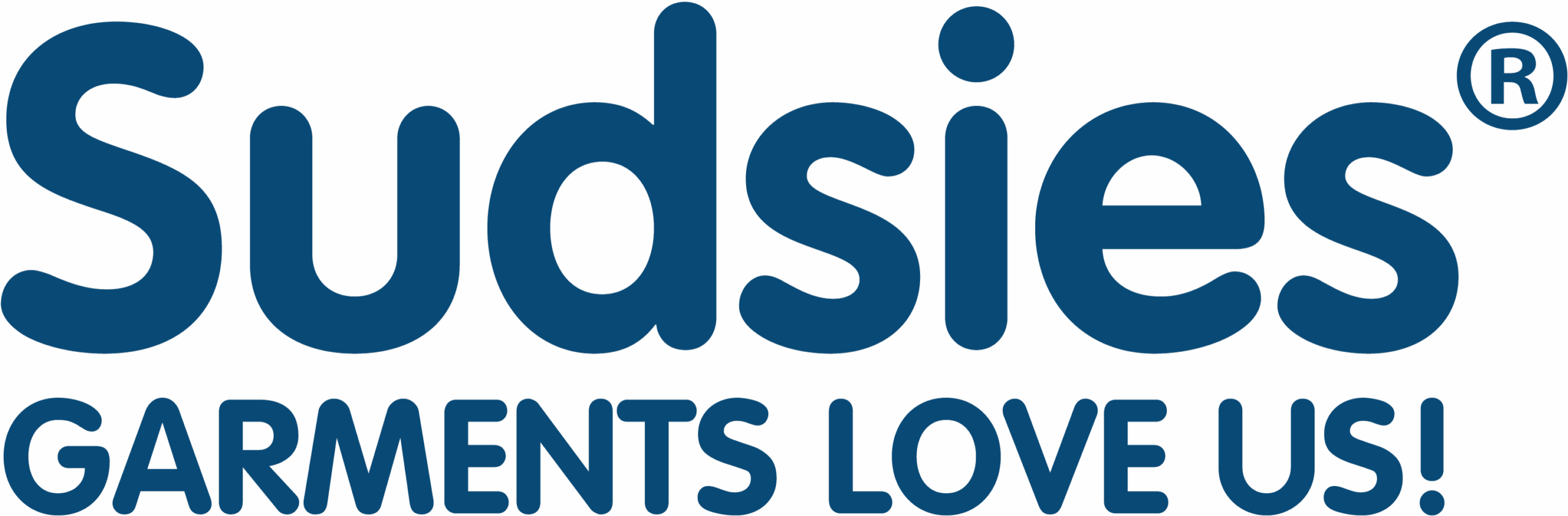 Sudsies Dry Cleaners Logo – Garments Love Us! Trusted by Miami’s Most Stylish Locals